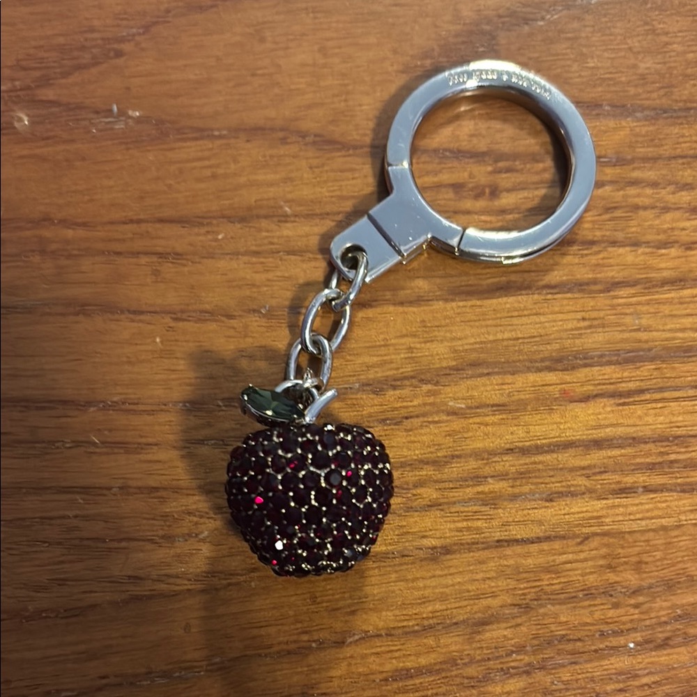 Sparkling Apple Keychain Accessory